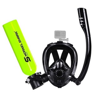 lungtank 산소통 스쿠버 잠수 산소마스크 0.5L 1.0L, 0.5L 초록+마스크+어댑터