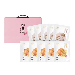 御華生 輕盈鮮蔬粥糜 (10入) - 日式花菇(純素)5入 牛奶南瓜(蛋奶素)5入, 1套, 200ml