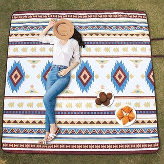 타오진 디자인 컴포블리 대형 피크닉매트 푹신한 방수 돗자리 휴대용 두꺼운 접이식 캠핑러그, 판크라