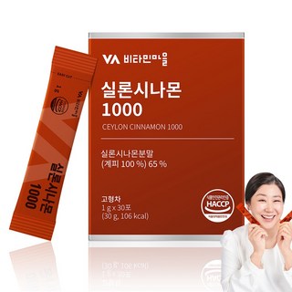 비타민마을 실론 시나몬 1000 고형차, 30개입, 1개