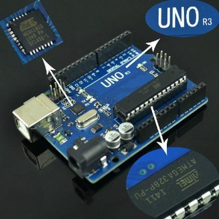 【台灣物聯】 Arduino UNO Rev3 副廠開發板 通過美國FCC認證 環保材質 附1.3m長傳輸線, 1個, 含稅