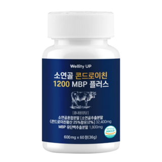 소연골 콘드로이친 1200 MBP 플러스 식약청 HACCP 인증, 1개, 60정