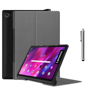 레노버 요가탭11 호환 케이스 플립 하드 커버 케이스 거치대 YT-J706F J706N 케이스나라 Lenovo Yoga Tab11, 그레이