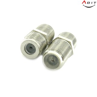 ADIT TV중계기 RF중계기 동축 고급형 RF 암암 연장젠더 연결중계기 분배기 안테나 케이블 커넥터, 1개