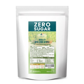 아레스 제로슈가 말차 라떼 파우더, 1개, 1개입, 500g