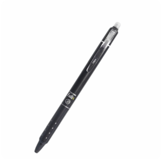 樂炫 擦擦筆 魔擦筆 中性筆 摩擦筆 可擦筆 可擦原子筆 三色可選 好擦好寫, 1個, 黑色,訂單金額未滿99元不出貨, 黑色