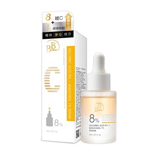 BB Amino 8%維他命C+1%補骨脂酚AC煥亮精華, 1件, 30ml