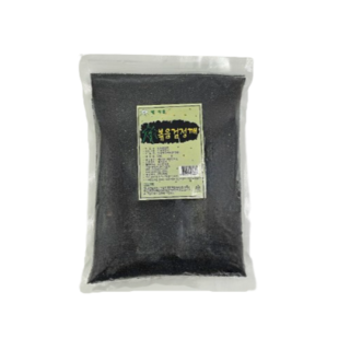 별식품 볶음 검정깨 볶은 검정깨 수입산(중국), 1kg, 1개