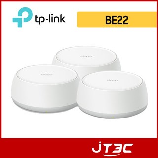TP-Link Deco BE22 WiFi7 BE3600 雙頻 真Mesh 無線路由器 分享器，一二三入組可選，高CP值首選, 1個, Deco BE22〈一入〉