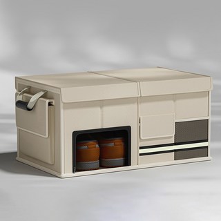 VANKIN 차량 트렁크 정리함, 화이트