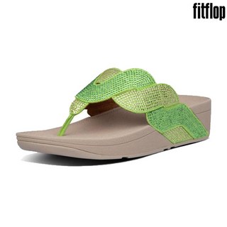 핏플랍 [fitflop] Microwobbleboard 페이즐리 로프 라임그린 여성 신발 BJ8-763 2415338