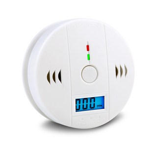 一氧化碳警報器，高靈敏度偵測，居家安全守護，安裝簡便，即時警報, 白, 1個