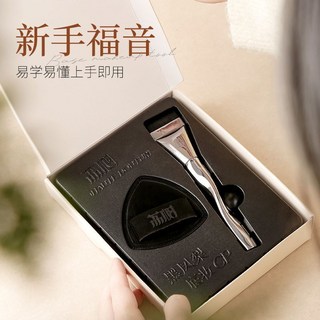 台灣荔樹 黑鳳梨CP套刷 薯片粉撲 lishu氣墊超軟粉撲 雙面乾溼兩用, 1個, 底妝CP禮盒裝