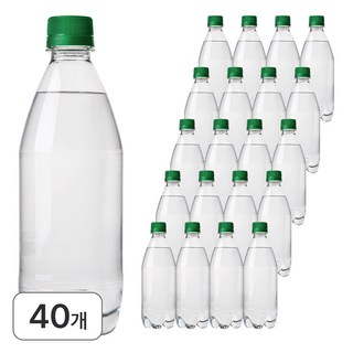 스파클 스파클링 탄산수 플레인, 40개, 500ml