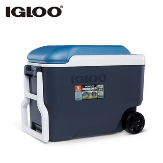 아이스박스 캠핑용 차량용 쿨러 보냉박스 보냉가방 대용량 미니 아이스박스 IGLOO Yi Cool Music 38L 트롤리 인큐베이터 가정용 신선 유지 냉장고 야외 자동차 모유, 배수 밸브가없는 40QT  38L 폴딩로드 냉장