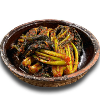 무명김치 맛있는 전라도 갓김치 여수 돌산 갓김치, 갓김치 5KG (-7,000원 할인), 1kg, 1개