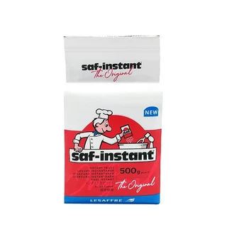 法國燕子牌酵母粉 500g 烘焙速發酵母 饅頭麵包蛋糕適用, 1個, 低糖酵母(紅)