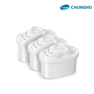 청호나이스 포터블 정수기 2.6L/3.8L 전용 필터, 1개, 필터 3개세트