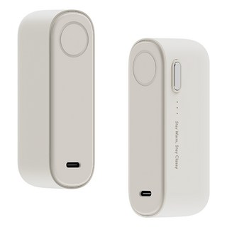 모란카노 대용량 휴대용 양면 듀얼 마그네틱 충전식 손난로 보조배터리 4000mAh 2p, HW-4000