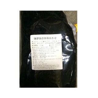 (무)(냉장)매운데리야끼소스Ⅱ(소스텍 2kg)X5개, 5개, 2kg
