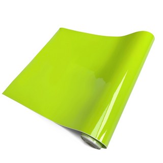 광택 블랙 비닐 자동차 스티커 창 필름 반짝 트림 랩 차량 호일 이는 데칼 버블 액세서리 접착 자동 미러 자기, 13 Glossy lemon yellow, 01 10x150cm