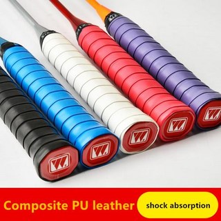 WHIZZ 정품 배드민턴 라켓 오버그립 점성 댐핑 테니스 핸드 글루 라켓 코팅 스웨트 밴드 와인딩 스트랩, 1개