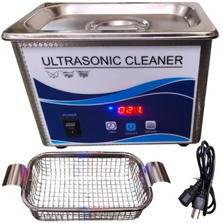 0.8L 工業級超聲波清洗機 眼鏡清洗器 18段定時 脫氣 超音波清洗機 手錶清洗機 飾品清潔 洗浄機, 1個, (008)0.8升陶瓷震子 超音波清洗機