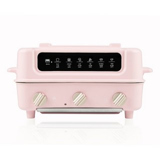 멀티쿠커 오븐 핑크 단미 전기그릴, 단미 오븐 멀티쿠커 전기그릴 DA