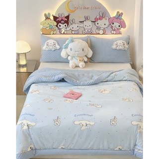 可愛卡通造型被子 柔軟親膚 輕盈透氣 四季皆宜, 大耳狗
