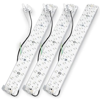 번개표 LED 모듈 리폼형 램프 조명 자석 30W 주광색 FPL 55W 대체용 3개입, 1세트