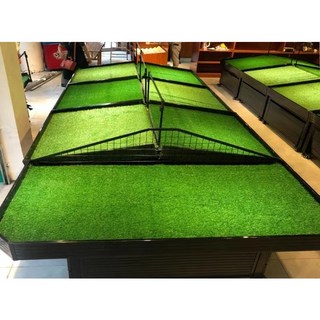 人工草皮【台灣SGS檢驗 無毒 無甲醛】仿真草坪 最高品質 不掉黑渣 居家地毯 室內花草牆園藝裝飾 廣告設計防焰 防滑, 1個