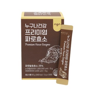 누구나건강 프리미엄 파로효소, 1개, 90g