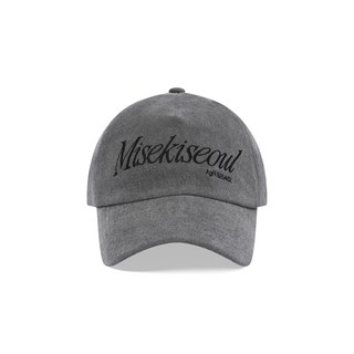 [미세키 서울] Serif 로고 볼캡 차콜