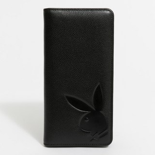 PLAYBOY 翻蓋長夾 Transcend系列 黑色長夾