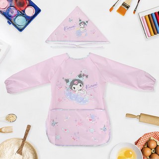 [산리오] 쿠로미 일체형 앞치마 세트, M, M