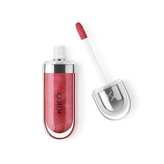 KIKO MILANO 키코 3D 하이드라 립글로스 #15 Cherry Red, 16 무지개빛 루비