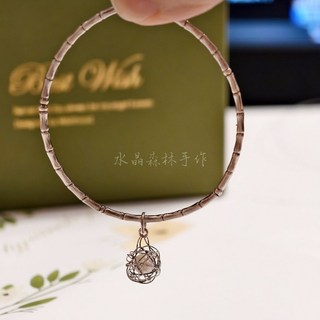 水晶森林手作館 925純銀手鍊 純銀珍珠墬子手鏈 不過敏手鍊