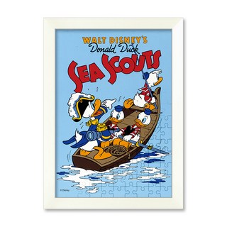 도날드 덕 정찰대 직소 퍼즐+액자 세트 디즈니 애니메이션 500피스, 단품, 1개