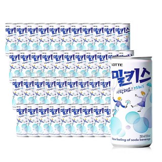 롯데칠성 밀키스 오리지널 240ml 30캔, ★밀키스 제로 x, 24개, 500ml