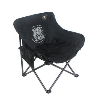 Monster Hunter 20週年紀念款月亮休閒椅，露營椅 折疊椅 休閒椅，魔物獵人正版授權，舒適便攜, 1個