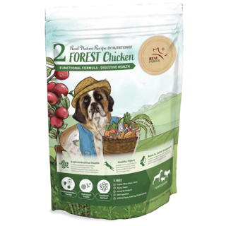 瑞威 Real Power 全齡犬 2號 森林燉雞 腸胃健康配方, 混合口味, 500g, 1包