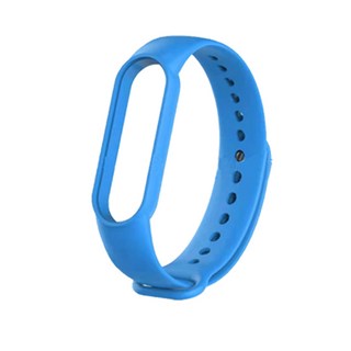 스토리링크 샤오미 Mi Band 5 6 7 스트랩 액정 보호필름, 미밴드5/6/7 실리콘 스트랩_블루, 1개
