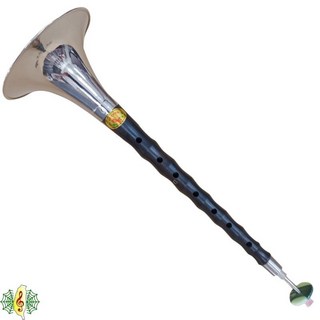 烏木黑檀銀碗嗩吶 D調八孔附說明書教材 [網音樂城], 1個