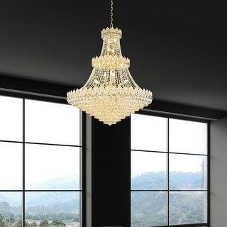 JB타워29등 크리스탈 샹들리에조명 호텔로비 대형크리스탈조명 전구별도, 14베이스촛대전구색