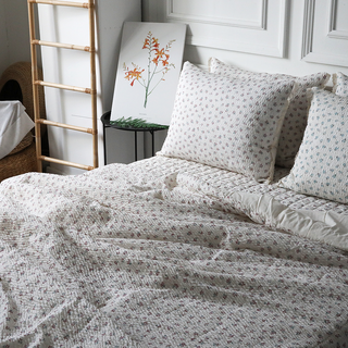 송화 침장 인데코 보타닉 햄프 마 삼베 시어서커 여름 플라워 이불 삼베 섬유 간절기 침구