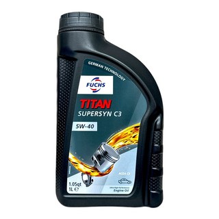 FUCHS TITAN SUPERSYN C3 5W-40 引擎機油, 1個, 1L