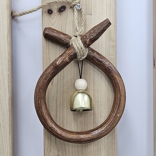 소코뚜레 액막이명태 인테리어 개업 선물, 코뚜레 + 풍경