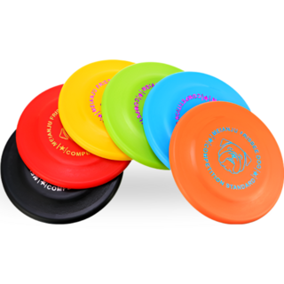 태디하우스 반려동물 프리스비 원반 강아지 장난감 23cm 18cm, 1개, 옐로우