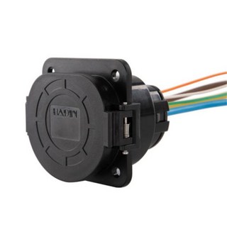 EV 충전기 유형 2 수 소켓 자동차 커넥터 콘센트 IEC 62196-2 32A 3 상 4 포인트 고정 AC 480V 22KW, 한개옵션0