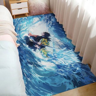 귀멸의 칼날 매트 기숙사 침실 현관 카펫